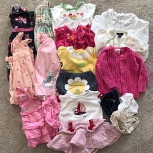Gorgeous Baby Girls Gymboree 6-12 month bundle lot